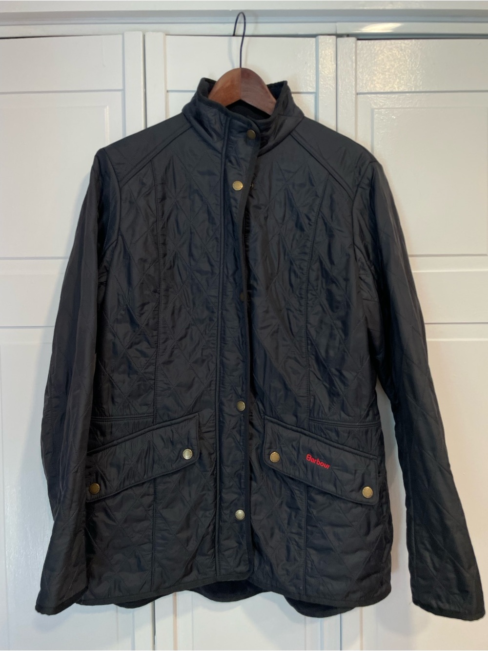 Barbour Lightweight Quilted Jacket in Black